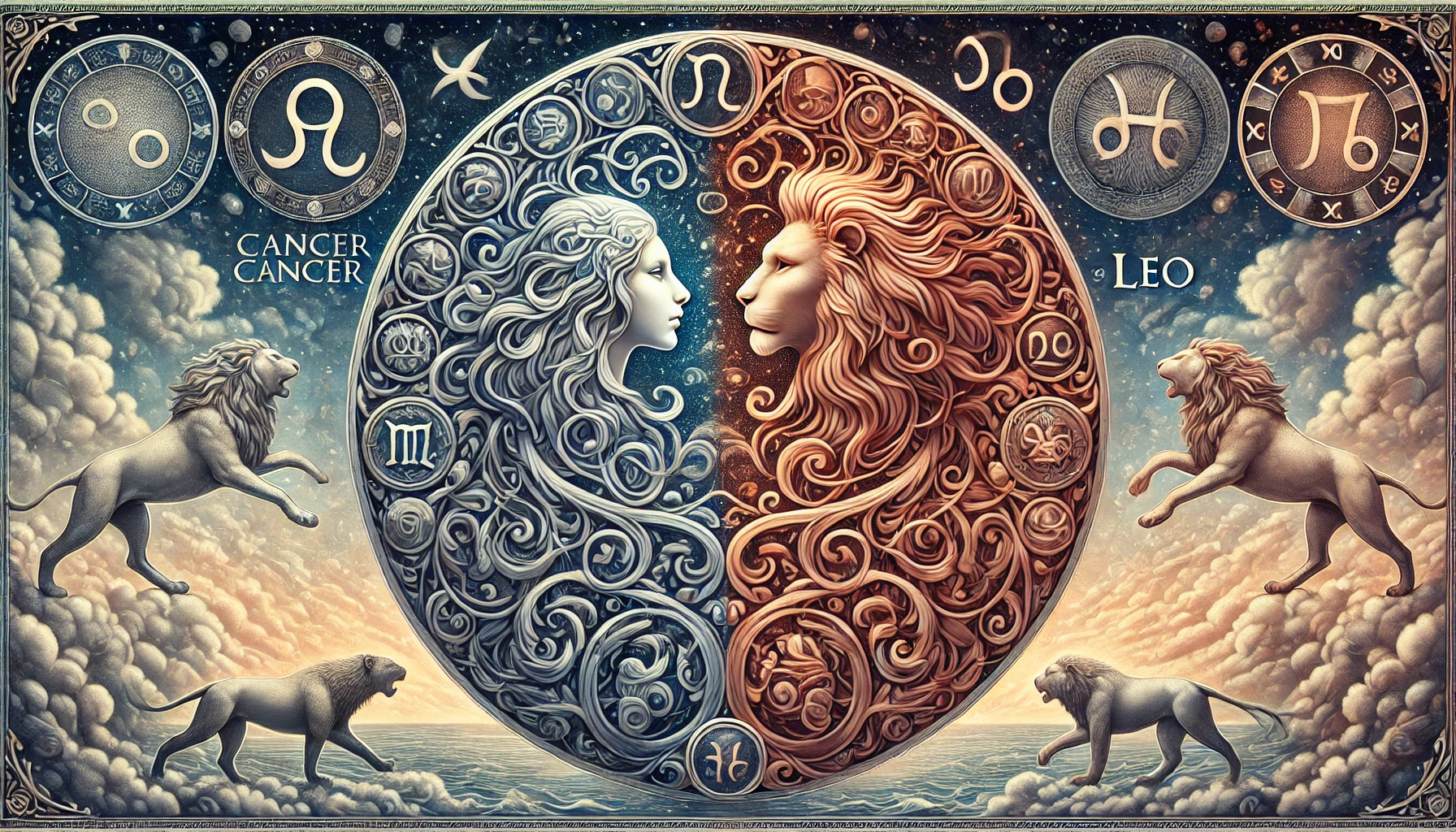 Рак і Лев: Тандем стихій або боротьба характерів?